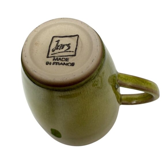 Jars France Mug Avocado Green Tourron Tilleul French Country Coffee Cup Ref# A - Picture 4 of 9